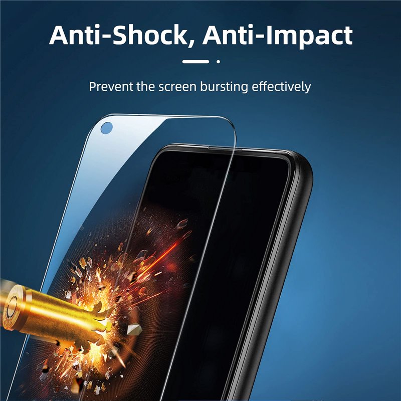 Image secondaire de NEW'C Lot de 2, Verre Trempé pour Google Pixel 4a 5G, [Non pour Pixel 4a] Film Protection écran efficace contre les Rayures - Ul