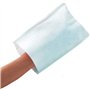 300 Gants de Toilette Jetables Ultra Doux - Non Tissés Molletonnés - Soins Médicaux et Hygiène - Blanc - Le Pro du Médical