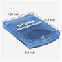 Link-e - Carte Memoire Grande Capacité 512mb (4x2043 Blocks) Compatible avec la Console Nintendo Gamecube