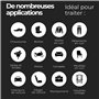Renapur Baume d'entretien pour le cuir 220ML + 2 éponges (marque Française)