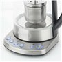 H.Koenig Théière Bouilloire Instant T électrique en Verre 1.7L TI700 avec Infuseur filtre à Thé Inox 2400W Compacte, Ebullition 