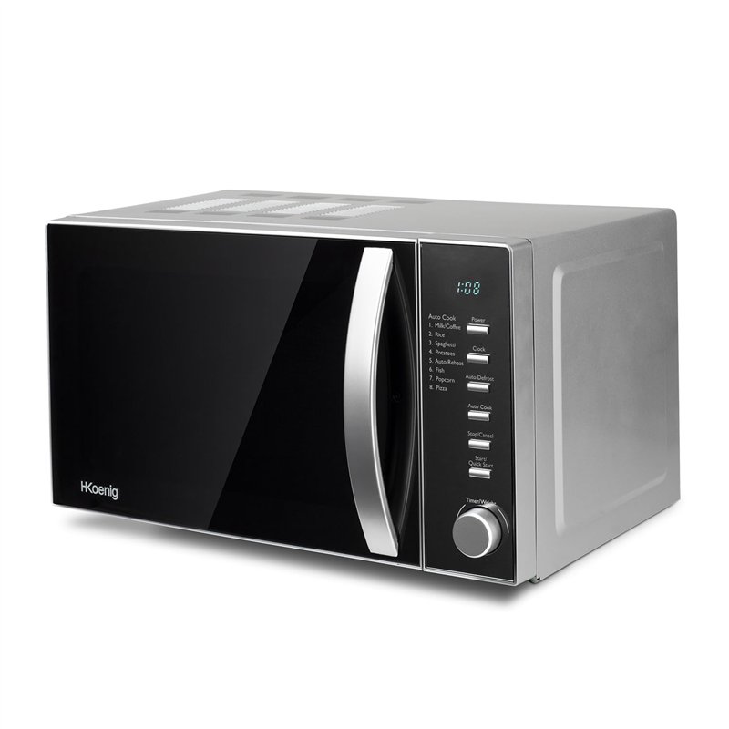 Image secondaire de H.Koenig Four à Micro-ondes Compact Digital 20L VIO2, 700W, Plateau tournant 24,5cm, Multifonction Programmable 6 niveaux de cha
