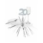 Centre de Table 20 Ans - Argenté/Gris - Taille Unique