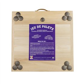 Jouecabois Jeu de Palet Breton Complet