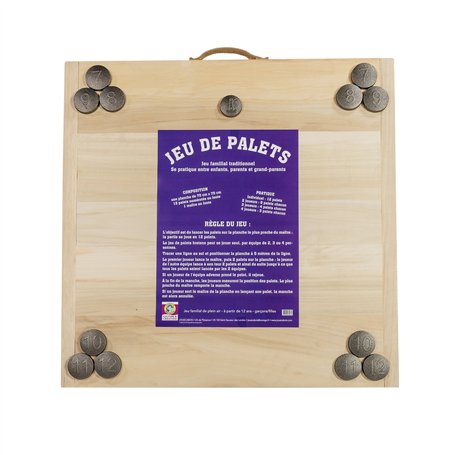 Jouecabois Jeu de Palet Breton Complet