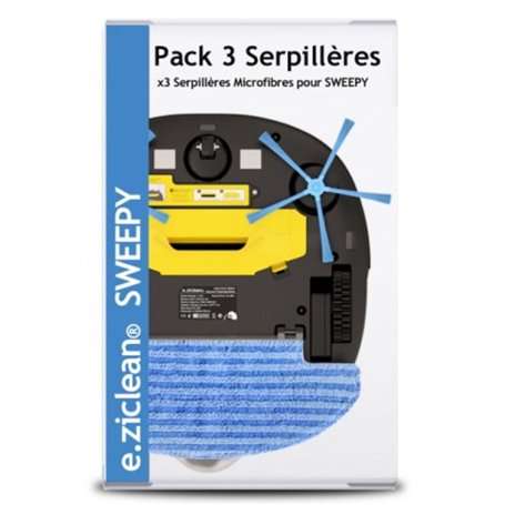 Pack 3 serpillères - EZIclean® Aqua one