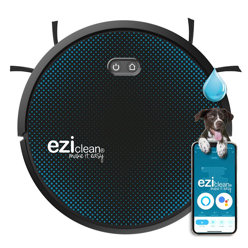 Robot aspirateur laveur eziclean® Aqua connect x550