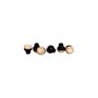 Lot de 5 procédés à vis plastique diamètre 12mm pour queue de billard.