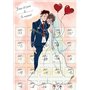 ChaussureMe Calendrier Compte a rebours Avant Le Mariage 25 Jours Cadeaux