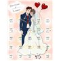 ChaussureMe Calendrier Compte a rebours Avant Le Mariage 25 Jours Cadeaux