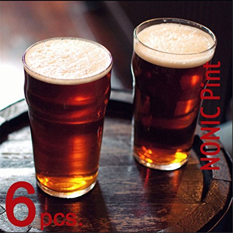 Image secondaire de ARCOROC Nonic Pint Beer Glass 570 ML Set of 6