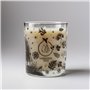 Bougie Parfumée 200 Grammes, 50 Heures Parfum Muguet, Brun
