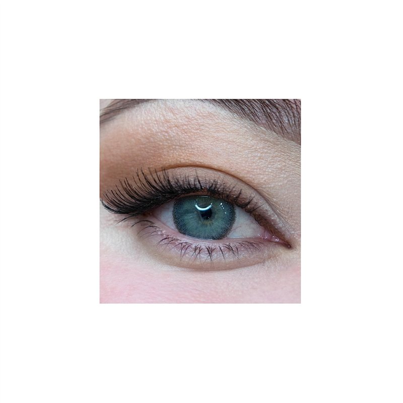 MYSALENS® Lentilles De Contact De Couleur Candy Premium Hidrocor Gris très haute opacité Kit De Rangement Boitier Pince applicat