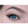 MYSALENS® Lentilles De Contact De Couleur Sterling Gray Avizor Solution Multifonctions 10ML Kit De Rangement Boitier Pince appli