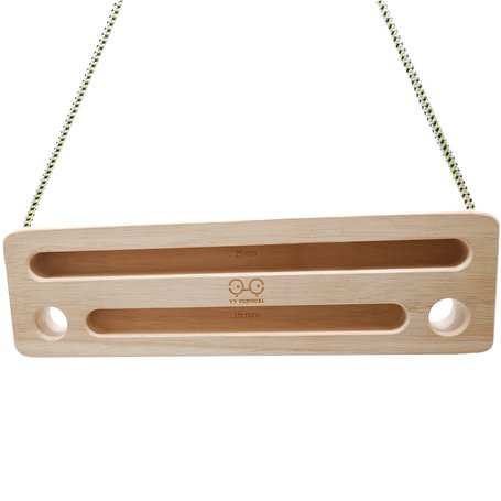 YY Vertical – Travelboard – agrès d’Escalade en Bois – hangboard Compact pour entraînement