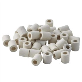 Perle CERAMIQUE EM Lot 90x Tubes Pipes Micro Organismes Efficaces Argile Naturelle Kit Filtration Eau du Robinet pour 2 Bouteill