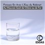 Perle CERAMIQUE EM Lot 90x Tubes Pipes Micro Organismes Efficaces Argile Naturelle Kit Filtration Eau du Robinet pour 2 Bouteill