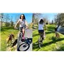 Barre VTT Link Gamme ALM déport 50cm (Roue Jusqu'à 29 Pouces) Barre VTT pour LA Pratique du CANI VTT ET DE LA CANI Trottinette.
