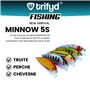 Le Pack de 5 Poissons Nageurs de pêche pour Petits carnassiers
