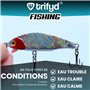 trifyd ® - Leurre Truite Rivières 5cm, Le Pack de 5 Poissons Nageurs de pêche pour Petits carnassiers