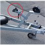 RBD Lot de 2 Patins d'étrave pour remorque Bateau. 130x100x36mm. Livraison Gratuite