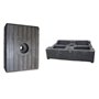 RBD Lot de 2 Patins d'étrave pour remorque Bateau. 130x100x36mm. Livraison Gratuite