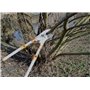 Garden Factory - Coupe-Branches à Crémaillère Ultra Puissant | Cisaille à Manches Télescopiques Indépendants | Taille Facile et 