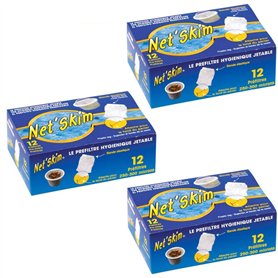 NETSKIM Lot de 36 sachets de Chaussettes pré-Filtre Universel pour Skimmer Piscine et Spa Net Skim - 36 pièces