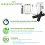 BINCHOTAN de KISHU X4 (160 g) Charbon Actif Purificateur eau robinet Filtre naturel bio pour Carafe Bouteille Fontaine à eau Gou