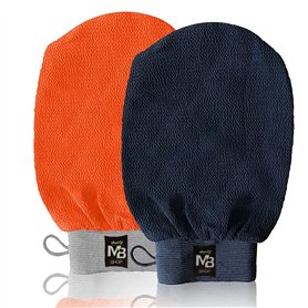 2X Gant Exfoliant De Crin Kessa