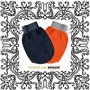 2X Gant Exfoliant De Crin Kessa, Hammam, Gommage naturel Et Efficace, Corps Et Visage Femme Et Homme, Nettoie Et Purifie La Peau