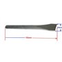 AERZETIX - Ciseau à taille-pierre ciment brique - Plat - Polygonal - 15mm - C2256