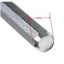 AERZETIX - Ciseau à taille-pierre ciment brique - Plat - Polygonal - 15mm - C2256