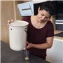 Skaza Bokashi Organko 2 (9.6 L) | Primé Composteur de Cuisine en Plastique Recyclé | Starter Set pour Les Déchets de Cuisine et 