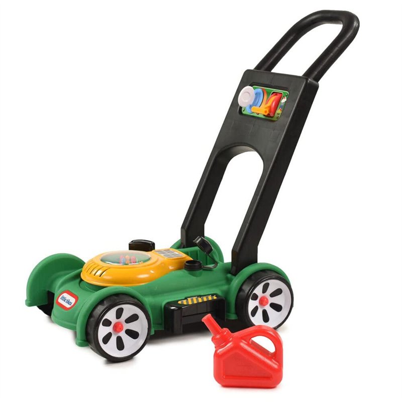 Little Tikes Gas 'n Go Mower - Realistic Lawn Mower for Outdoor Garden Play - Kid's GardenToy with Mechanical Sounds, Movable Th