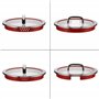 WMF 0760206380 Faitout Bas avec Couvercle Function 4 20 cm