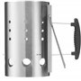 WMF Cheminée d'allumage pour barbecue - 29 x 17 x 27 cm - Pour charbon de bois ou briquettes - En acier inoxydable - Allume-char
