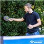 Schildkröt Donic-Schildkröt Balles de Tennis Table Glow in the Dark, 6 Vert Clair, Fluorescentes, Qualité Poly 40+, pour Jouer a