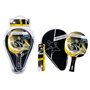 Donic-Schildkröt Coffret cadeau tennis de table Waldner 500 Noir/rouge/bleu/jaune 39 x 22 x 5 cm