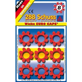 Schrödel 8020238 Amorces 288 Coups pour 8-Coups Pistolets