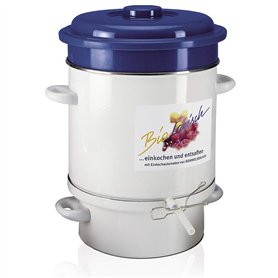 Rommelsbacher EE 1505 – Centrifugeuse électrique – 1500 W – blanc/bleu