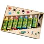 Folia - 45007 - Lot de 7 tubes de peinture vitrail Window Color Funny ANTIK