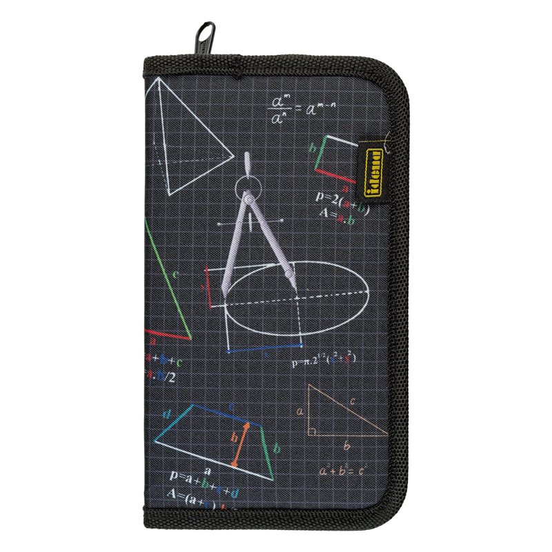 Image secondaire de Idena 20066 - Compas en étui, 11 pièces, avec géodésiques, règle, mines de rechange pour le compas, porte-mine & mines de rechan