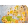 Idena 22059 - Globe lumineux avec illustrations d'animaux, avec éclairage LED et interrupteur marche/arrêt, diamètre env. 30 cm,