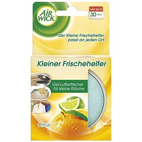 Air Wick Petit assistant de fraîcheur citrus - Désodorisant en gel pour petits espaces