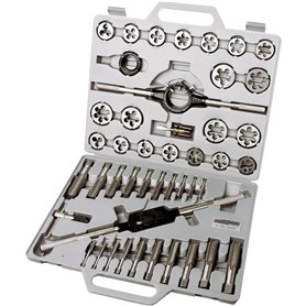 Brüder Mannesmann M53245 Coffret de tarauds et filières 45 pièces