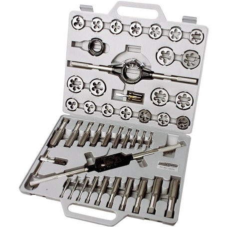 Brüder Mannesmann M53245 Coffret de tarauds et filières 45 pièces