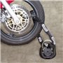 Abus ancrage pour mur et sol Granit WBA 100 - sécurité pour vélo et moto - boulon d’ancrage en acier spécial - niveau de sécurit