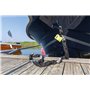 Abus Chaîne 12KS Loop - Sécurité supplémentaire pour Scooters, Motos, vélos - Longueur 80 cm