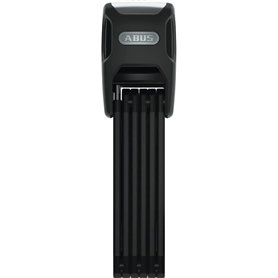 ABUS Antivol pliable Bordo Alarm 6000KA SH avec support - antivol vélo en acier trempé - avec alarme sonore de 100 dB et cylindr